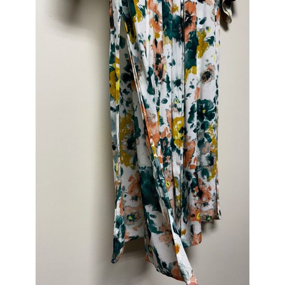 LUCKY BRAND Botanical Duster Kimono Open Front, One Size - Picture 5 of 10